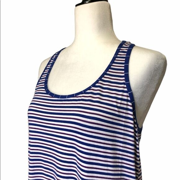 🆕 tommy bahama stripes racerback maxi dress - Picture 2 of 8